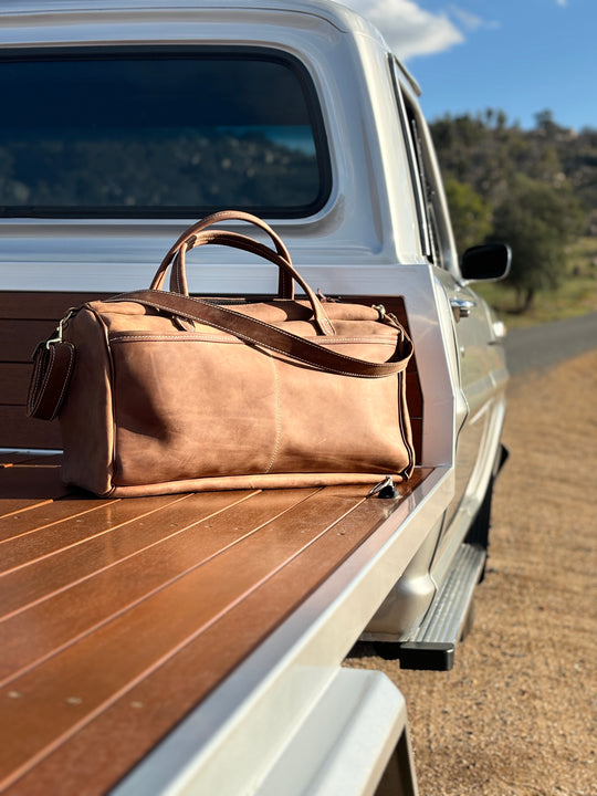 Leather Duffel Bag